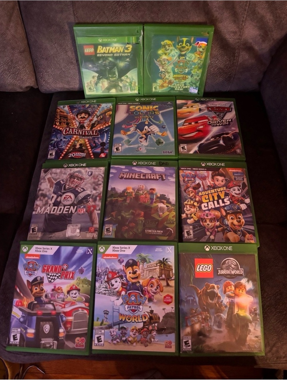 Xbox One Console Toddle Kids Video Game Lot Bundle Like New